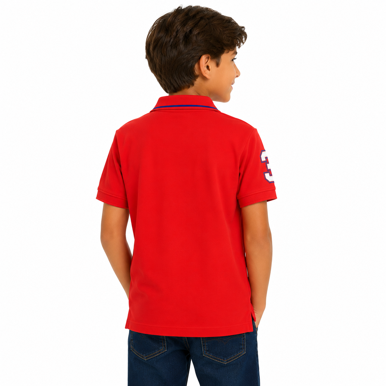 U.S. POLO ASSN- Boys Piqué Polo Shirt
