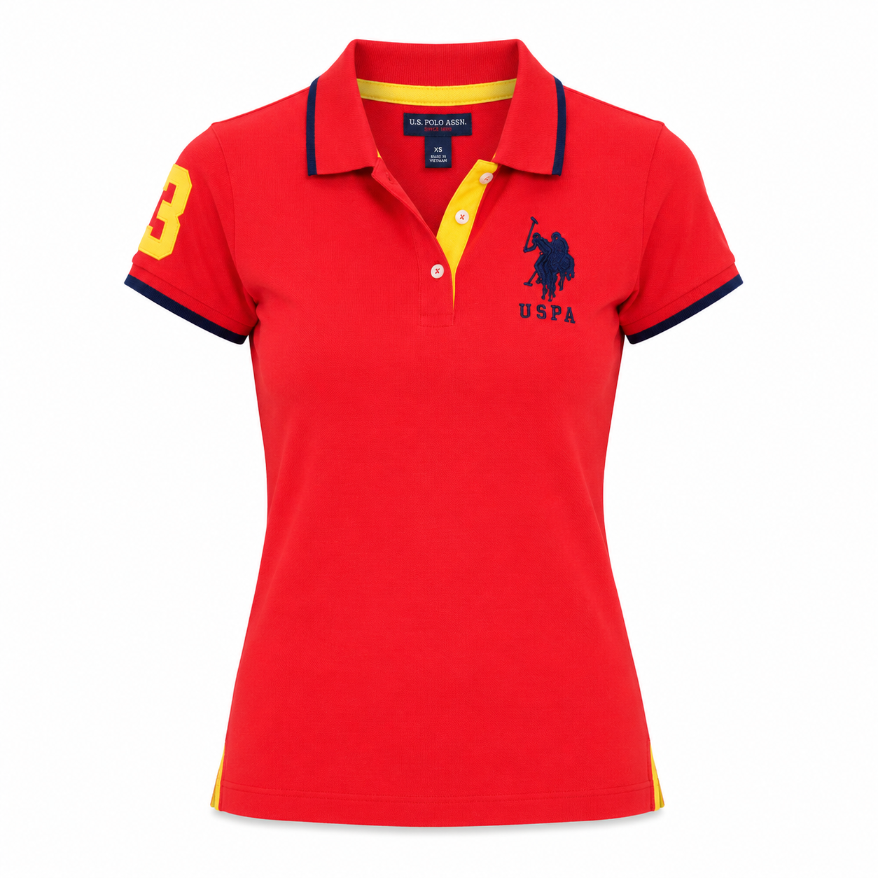 US Polo Assn Solid Triple Crown Polo Shirt