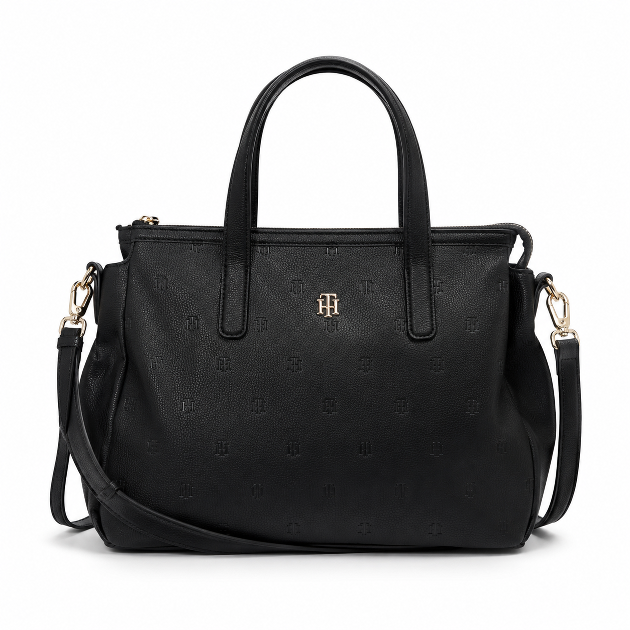 Tommy Hilfiger Curved Satchel Bag