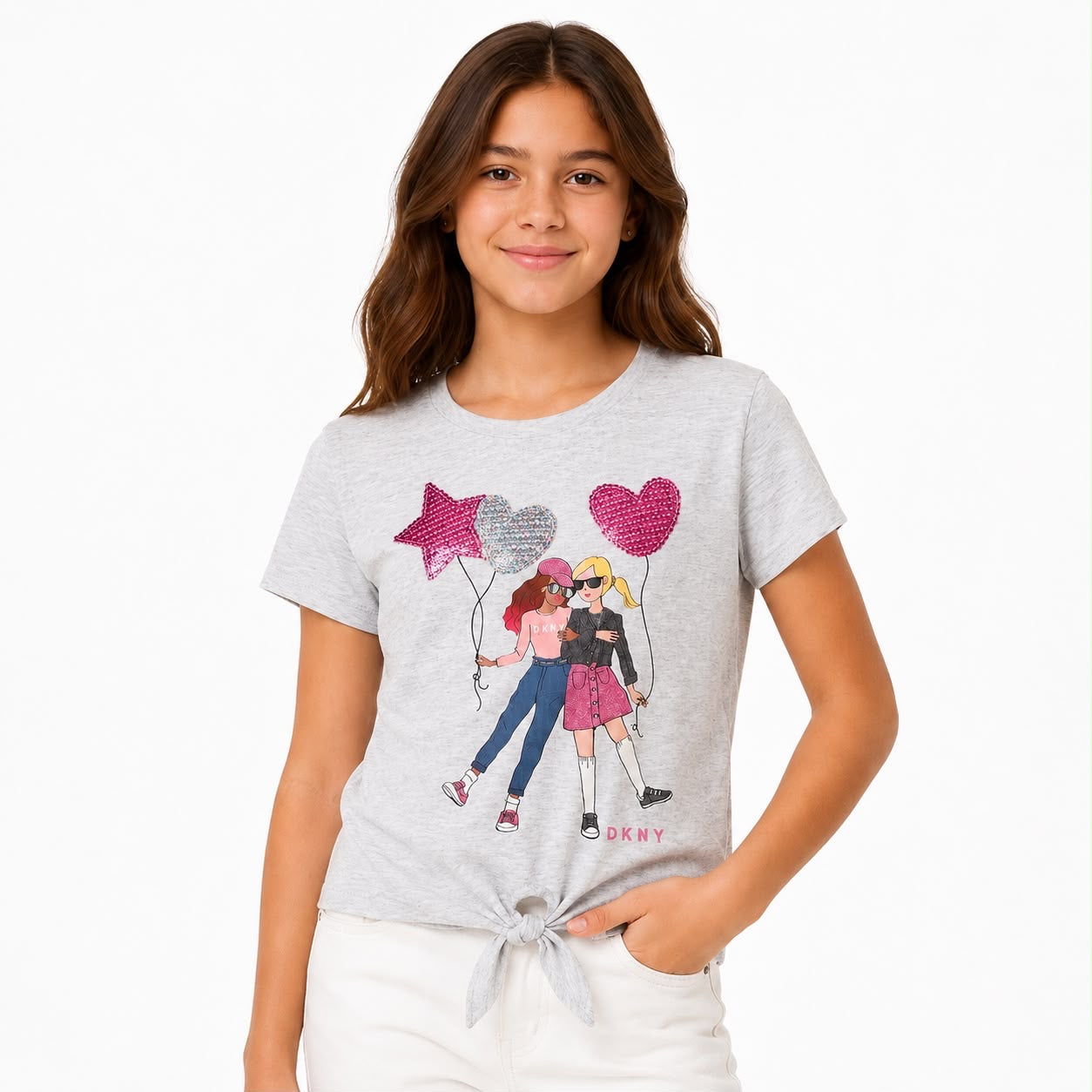 DKNY Girls' T-Shirt