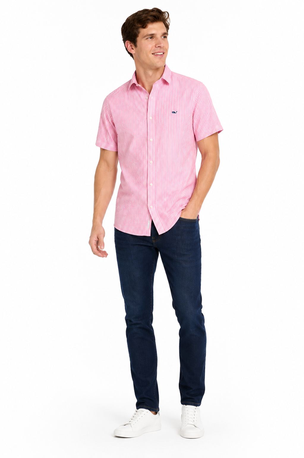 Vineyard Vines-Short-sleeved button shirt