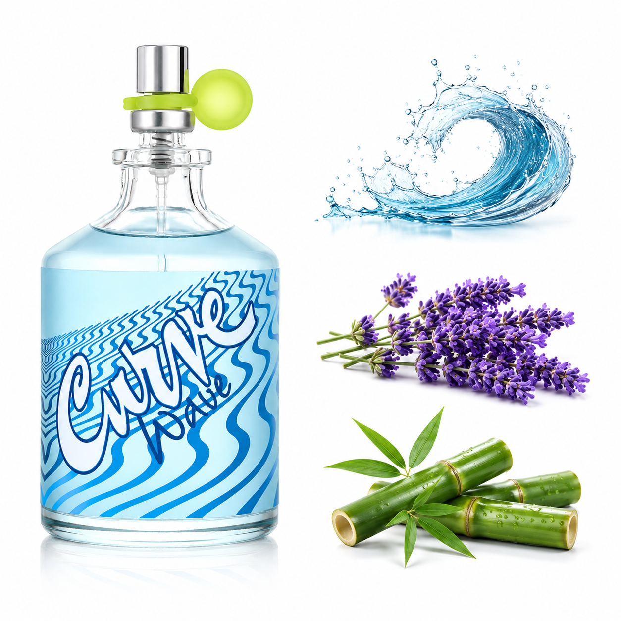 Curve Wave Cologne Spray 125ml For Him