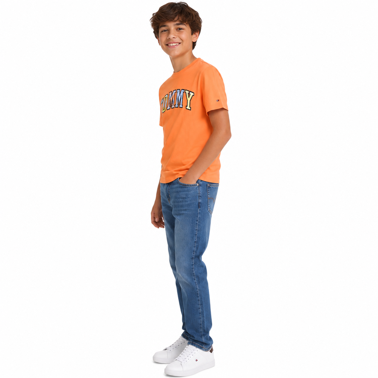 Tommy Hilfiger-Kids' Multiprint Logo T-Shirt