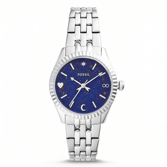 Fossil Scarlette Three-Hand Day-Date Two-Tone Stainless Steel Watch