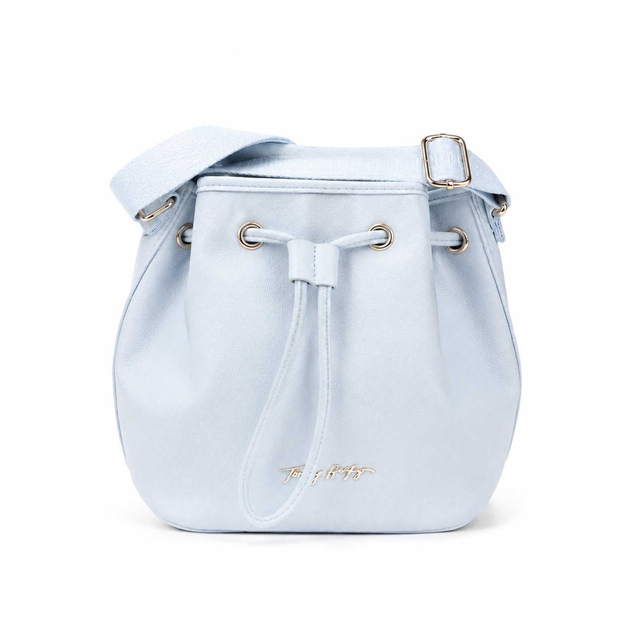 Tommy Hilfiger Women's Solid Bucket Sling Bag