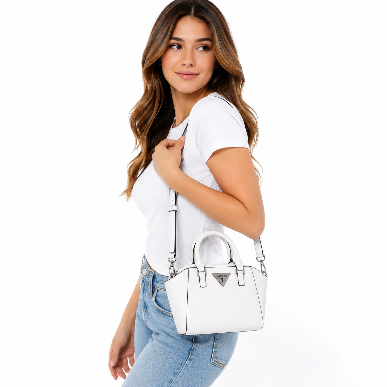 Guess Arnela Mini Satchel handbag