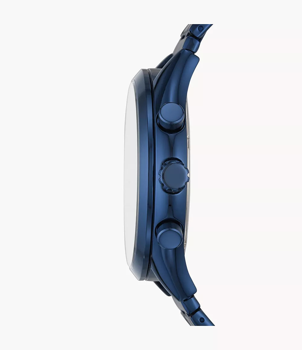 Fossil Fenmore Multifunction Navy Stainless Steel Watch