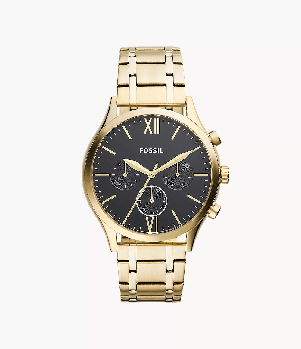 Fossil Fenmore Analog Black Dial Men's Watch