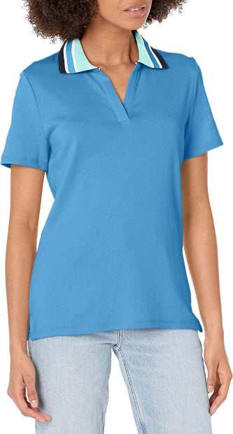 Tommy Hilfiger Women’s Button, Polo Level-up from Basic T-Shirts