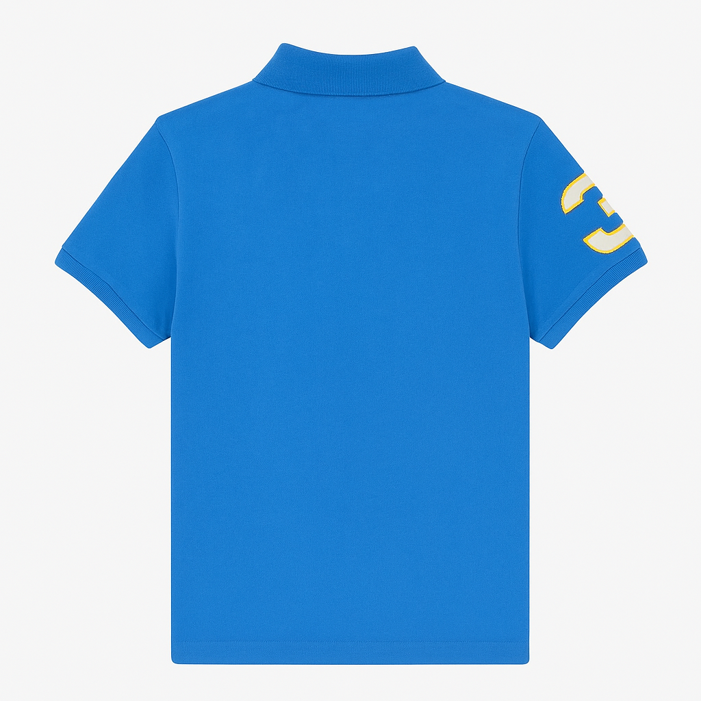 U.S Polo Assn Boys Men U.S. Polo Assn. Diagonal Stripe Cotton Polo T-shirt