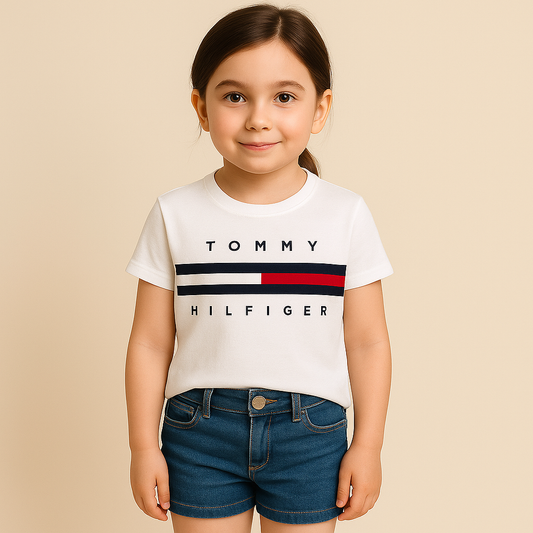 Tommy Hilfiger Kids' Flag Stripe T-Shirt