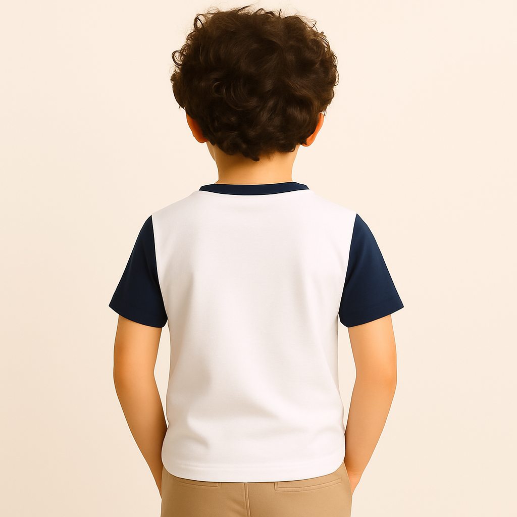Tommy Hilfiger Kids' Colorblock Flag Stripe T-Shirt