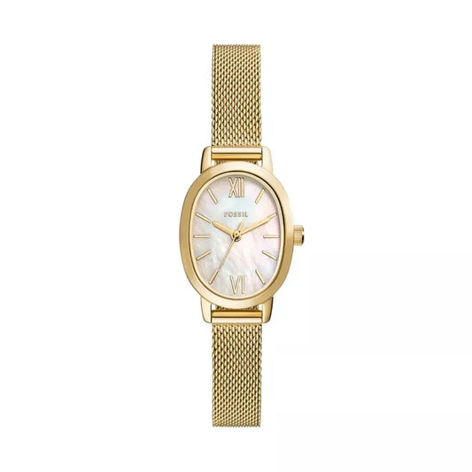 Fossil Penny Three-Hand Gold-Tone Stainless Steel Watch