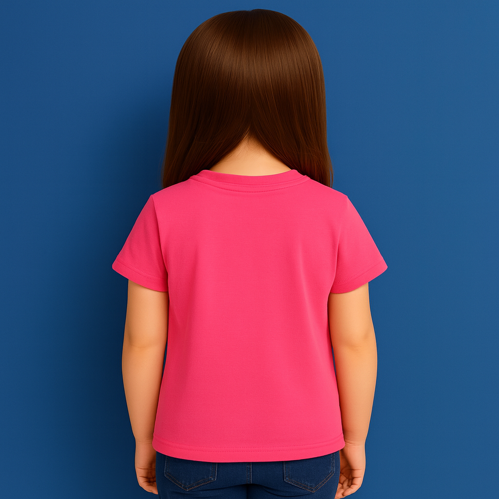 Tommy Hilfiger Teen Girls Pink Logo T-Shirt
