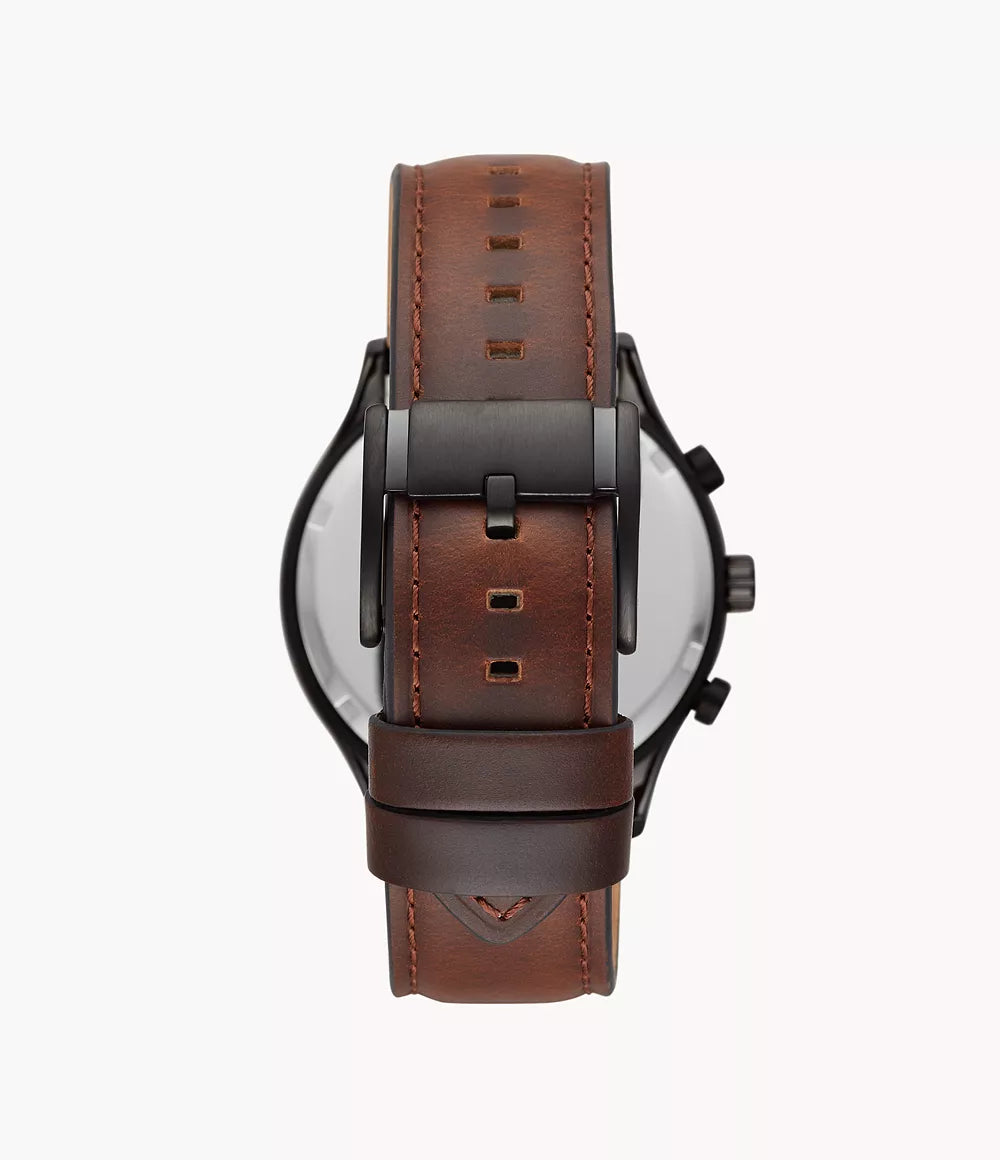 Fossil Fenmore Multifunction Brown Leather Watch