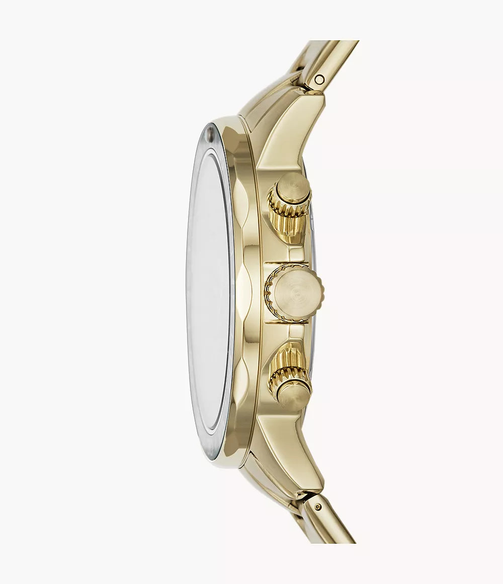 Fossil Fossil  Bannon Multifunction Gold-Tone Stainless Steel Watch