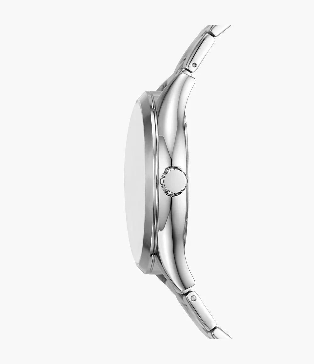 Fossil Fenmore Three-Hand Stainless Steel Watch