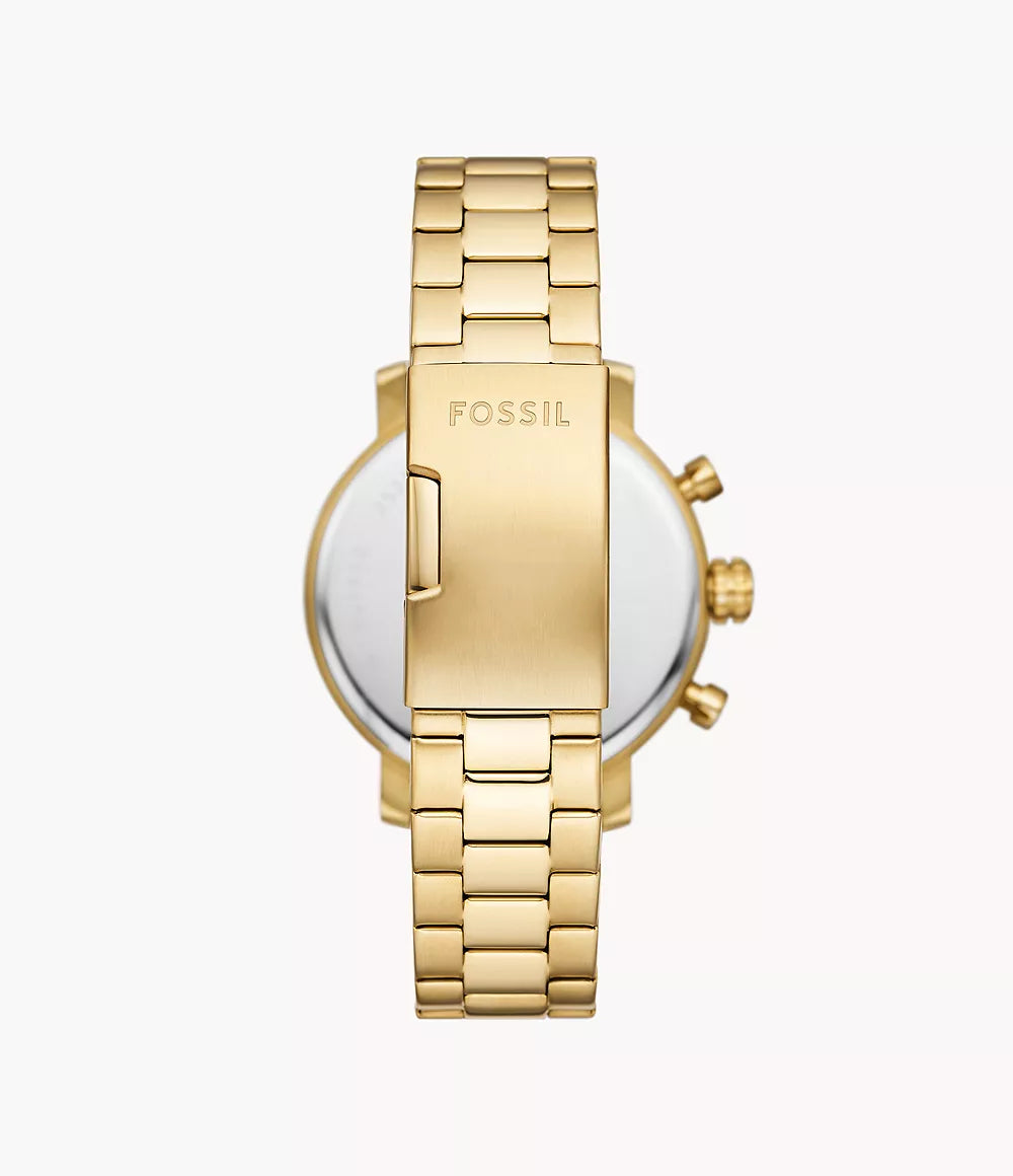 Fossil Rhett Multifunction Gold-Tone Stainless Steel Watch