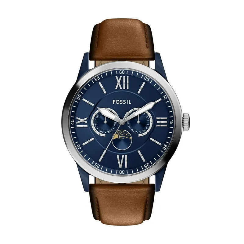 Fossil Flynn Chronograph Brown Leather Watch