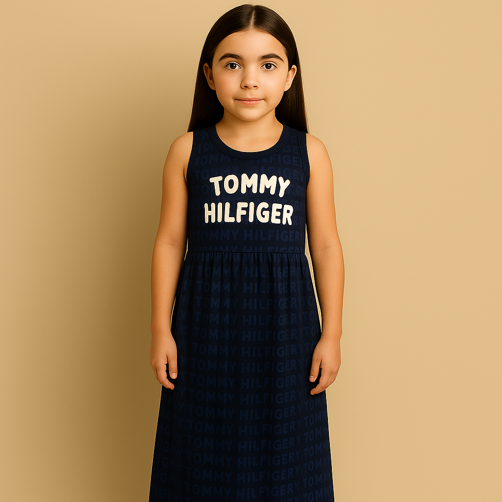 Tommy Hilfiger Kids' Logo Dress