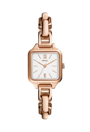 Fossil Colleen Three Hand Rose Gold Stainless Steel Watch