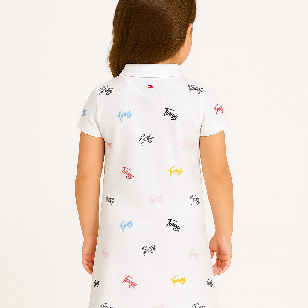 Tommy Hilfiger Kids' Tommy Stretch Pique Polo Dress