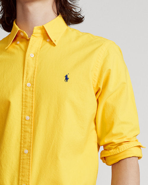 Ralph Lauren Custom Fit Garment-Dyed Oxford Shirt