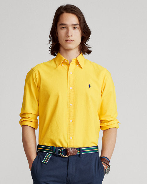 Ralph Lauren Custom Fit Garment-Dyed Oxford Shirt