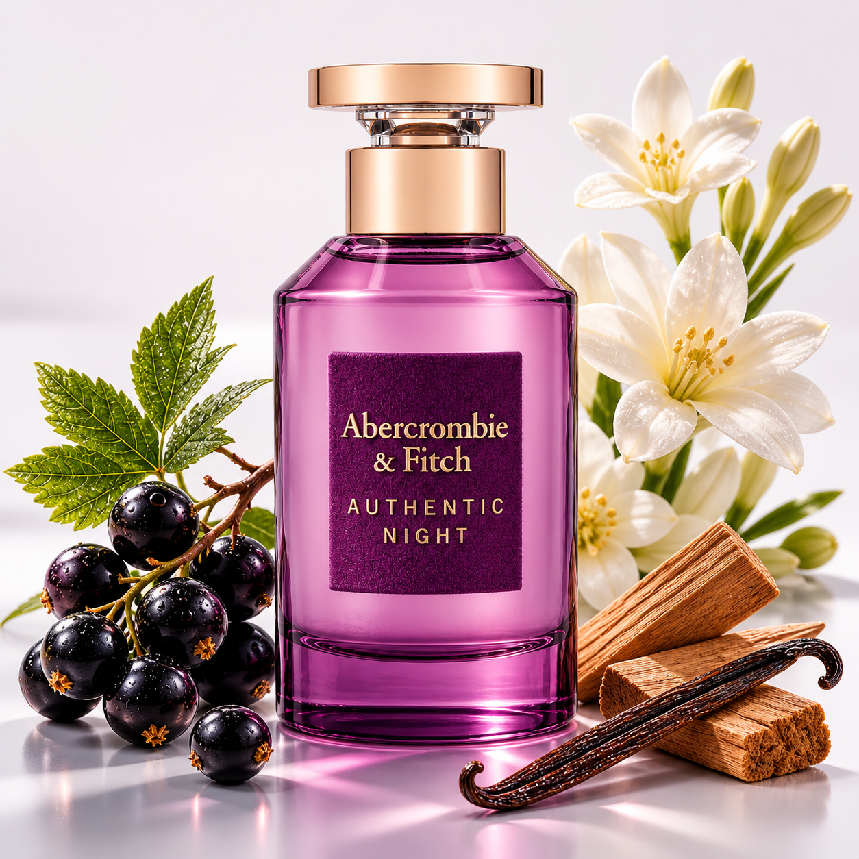 Abercrombie & Fitch Authentic Night Women EDP Spray