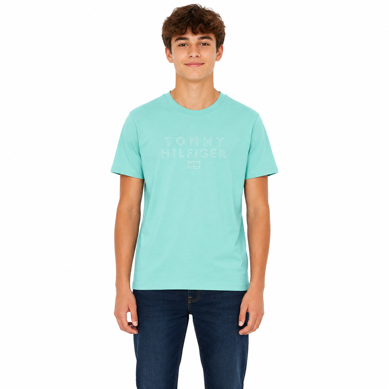 Tommy Hilfiger-Kids' Hilfiger Logo T-Shirt