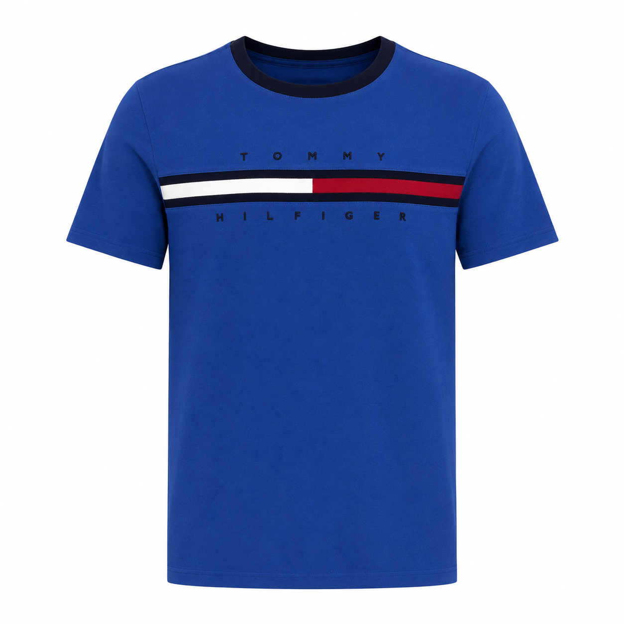 Tommy Hilfiger Boys’ Regular-Fit T-Shirt with Signature Stripes