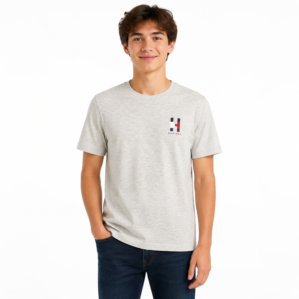 Tommy Hilfiger Boy's Logo Tee