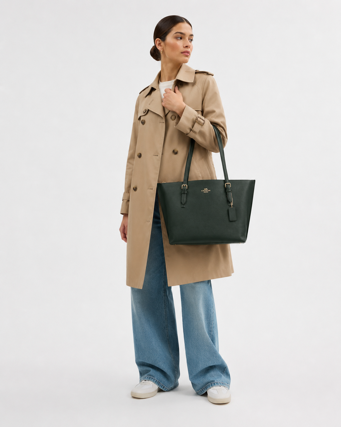 Coach Signature Mollie Tote