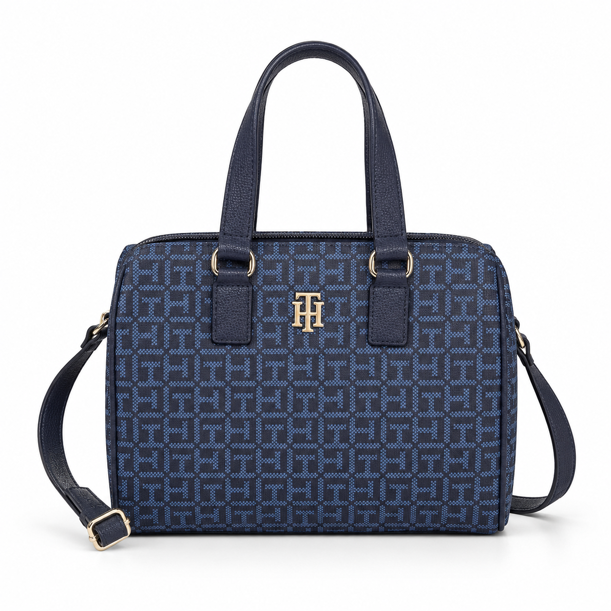 Tommy Hilfiger monogram bowling bag