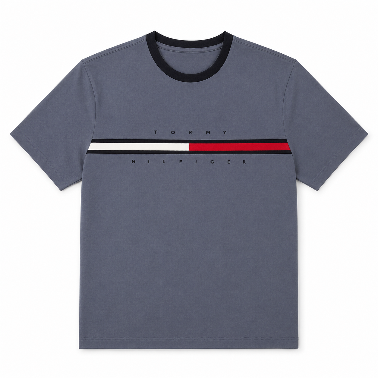 Tommy Hilfiger Brand Taped Cotton Tino T-Shirt