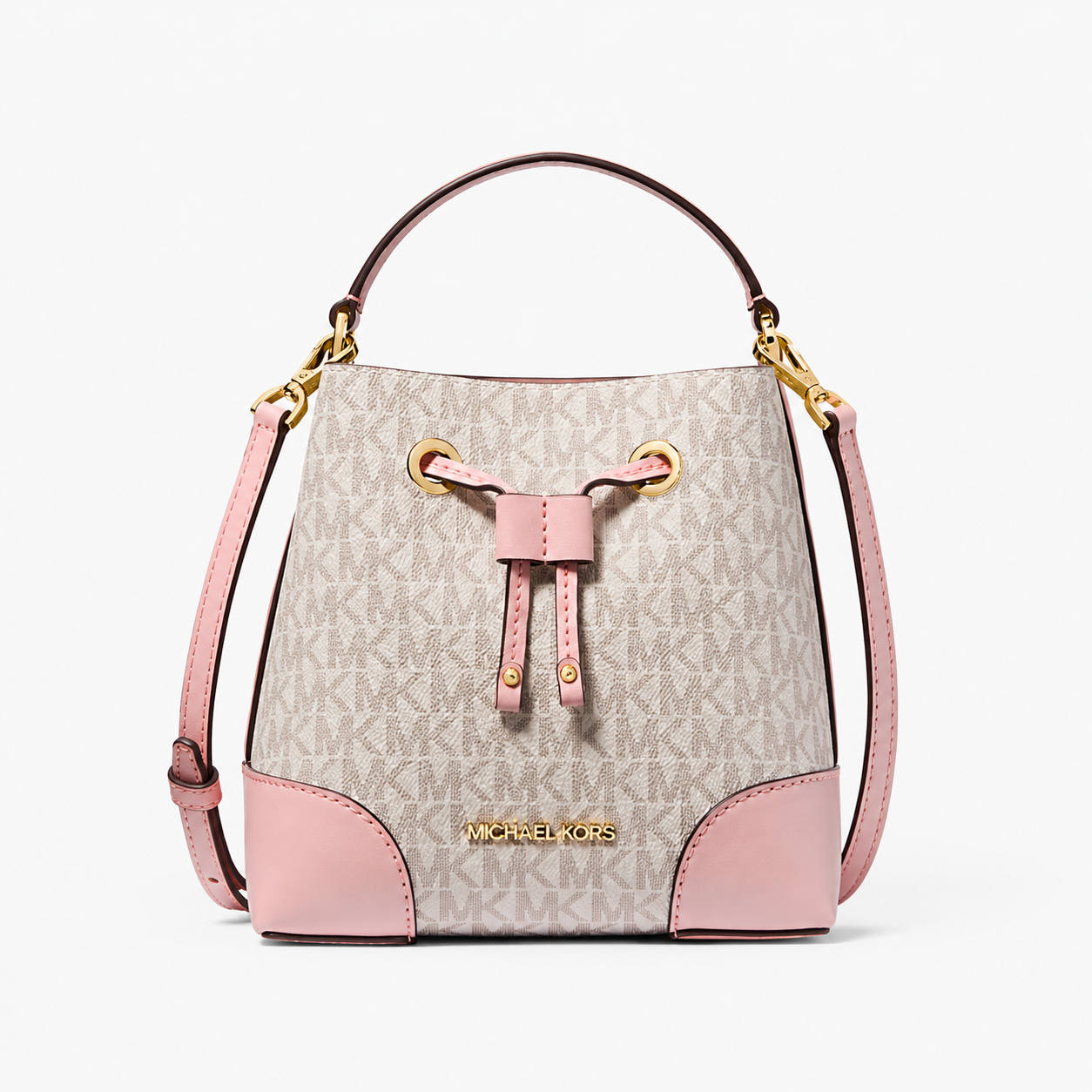 Michael Kors Mercer Small Logo Bucket Bag