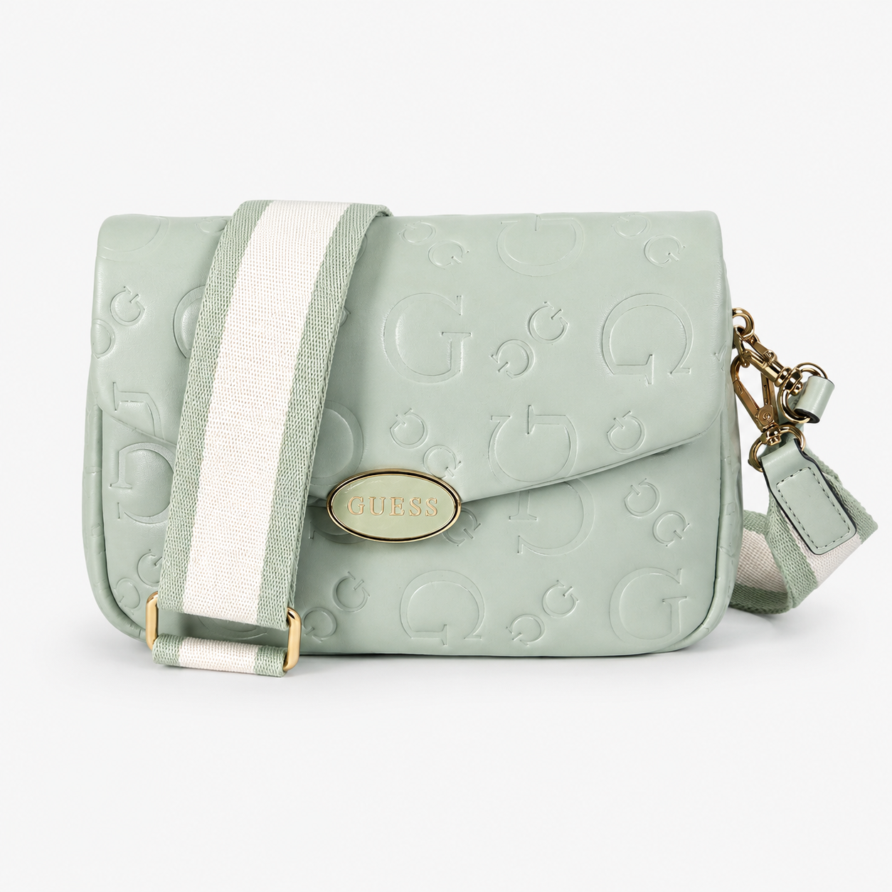 Guess Oakbank Mini Crossbody Flap Bag