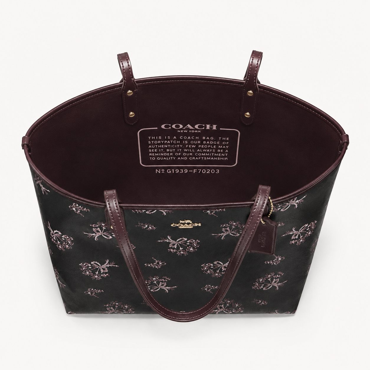 Coach Reversible City Tote bag
