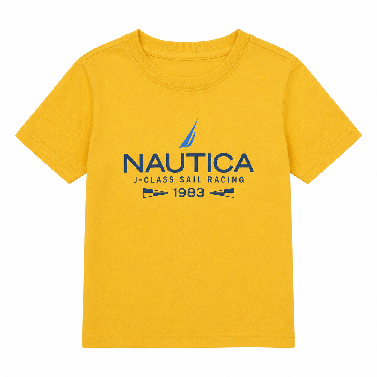 Nautica J-Class Sail Racing short-sleeve crewneck t-shir