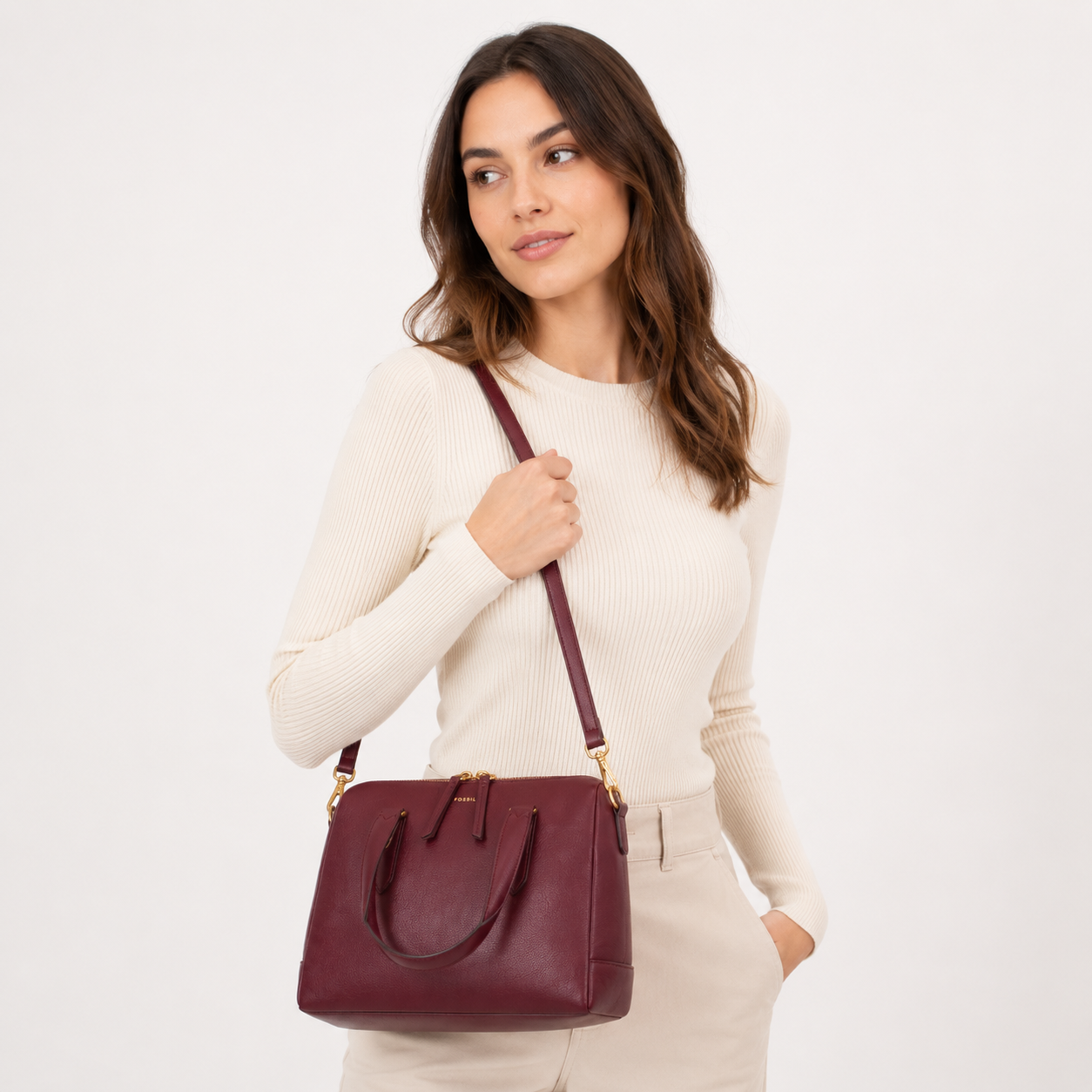 Fossil Sydney Satchel