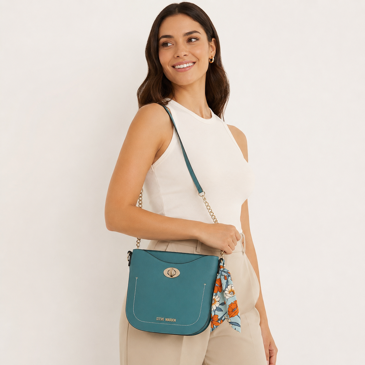 Steve Madden Bmaxxyy Teal Crossbody