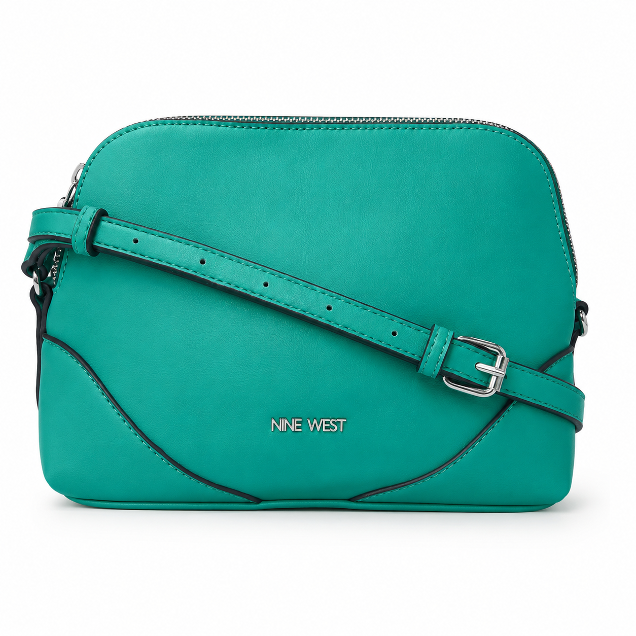 Nine West Carsten Green Palm Crossbody