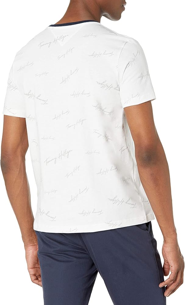 Tommy Hilfiger Men's Short Sleeve Logo T-Shirt