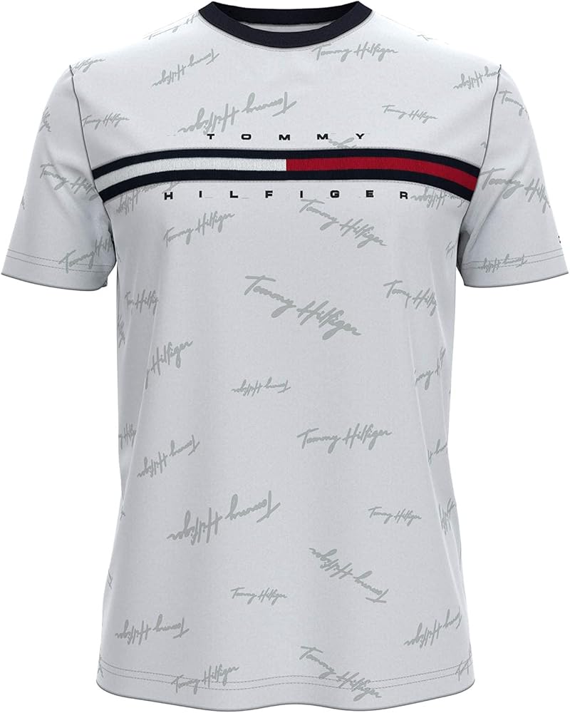 Tommy Hilfiger Men's Short Sleeve Logo T-Shirt