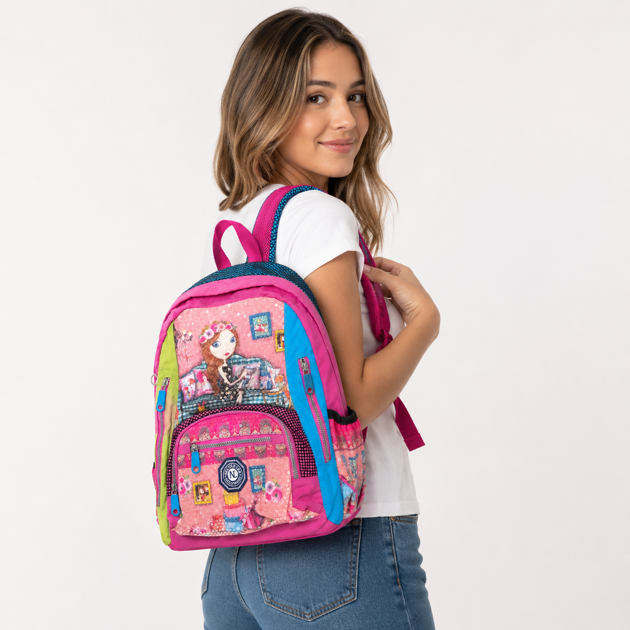 Nicole Lee Hollywood Boho Girl Backpack
