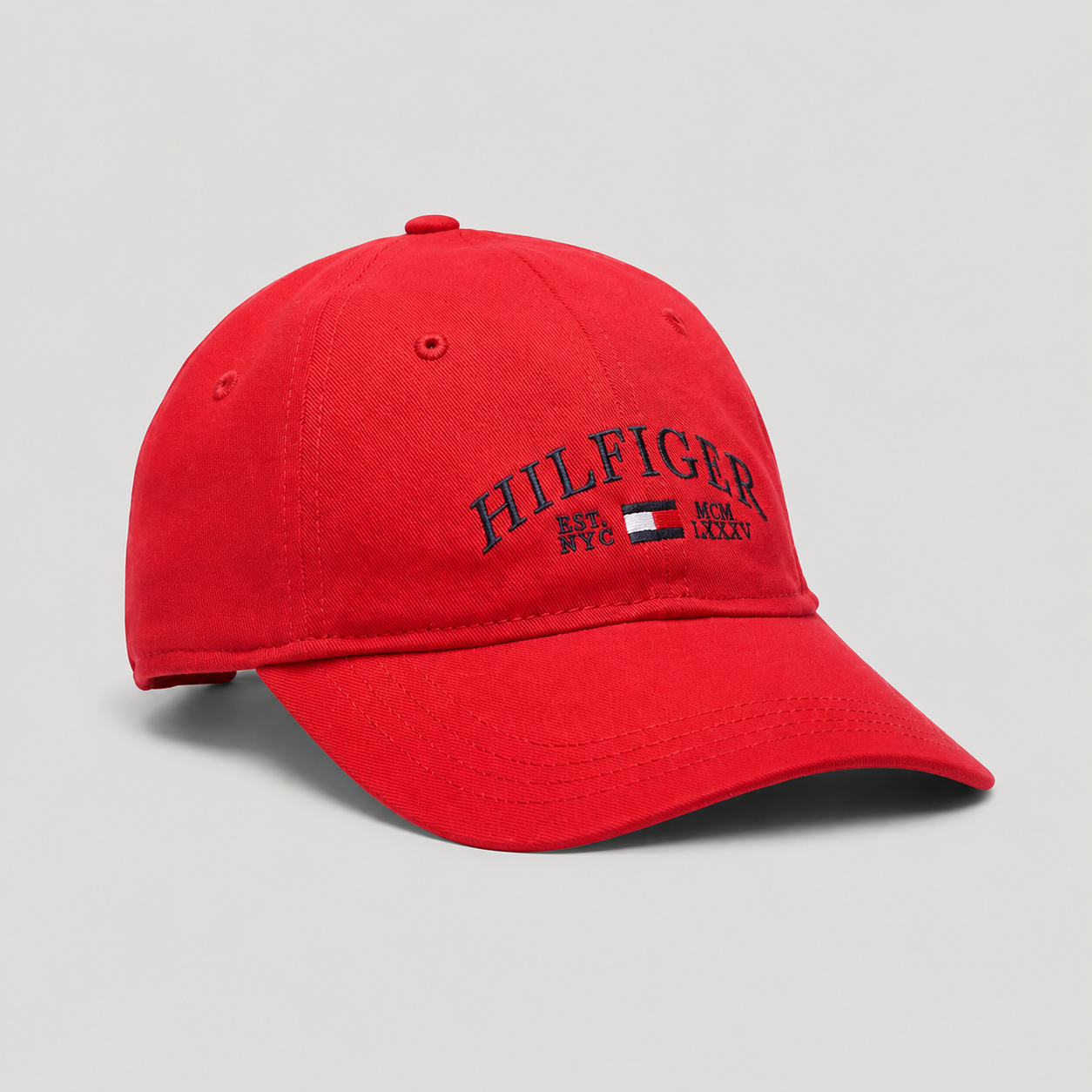 Tommy Hilfiger Embroidered Hilfiger Logo Baseball Cap