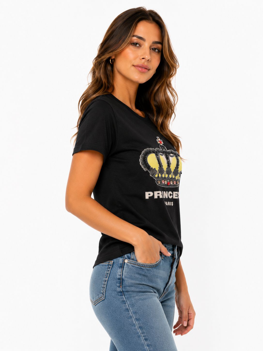 Vinizbena Queen T-Shirts for Women Soft Cotton T-Shirts