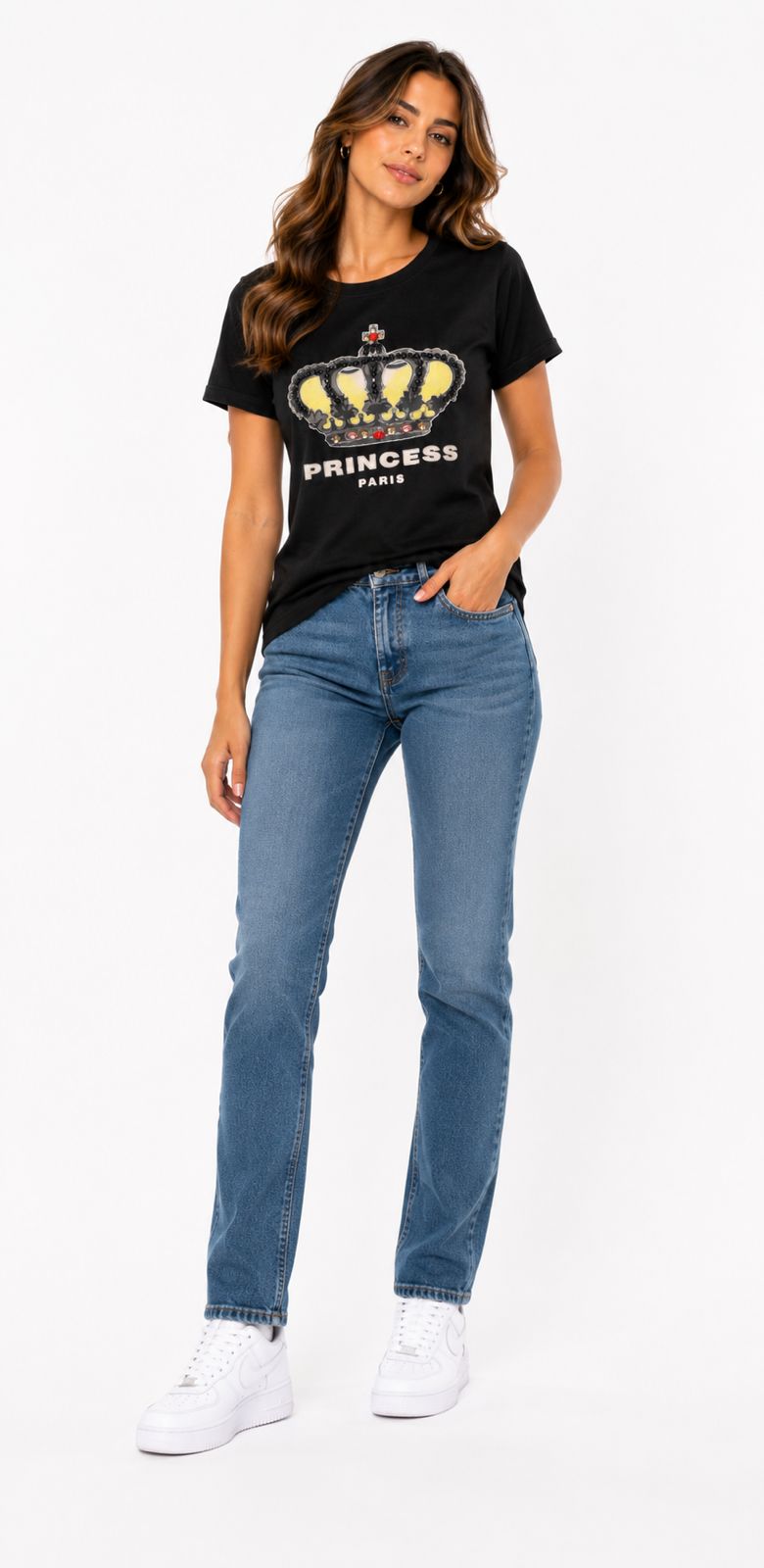 Vinizbena Queen T-Shirts for Women Soft Cotton T-Shirts