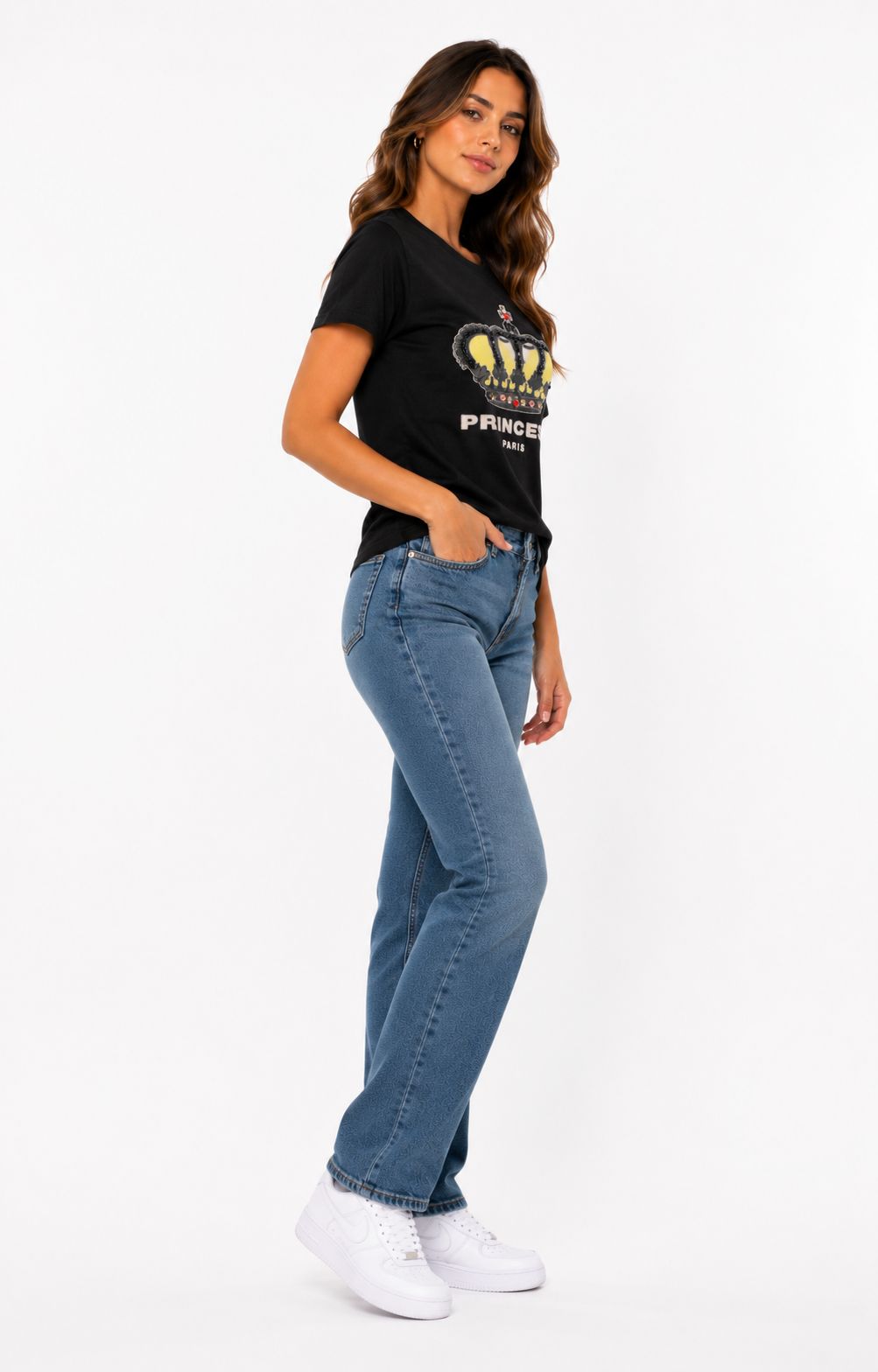 Vinizbena Queen T-Shirts for Women Soft Cotton T-Shirts