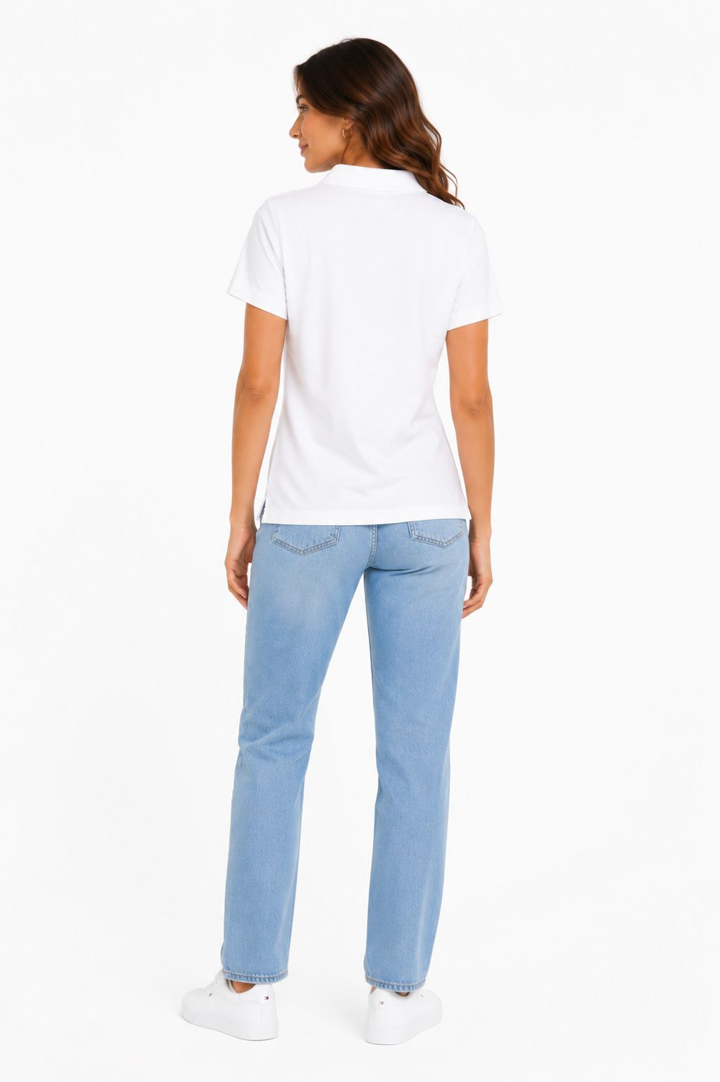 Tommy Hilfiger Camiseta Blanca De Mujer Para Un Look Clásico